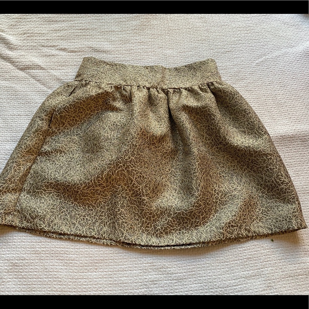 Gold Skirt
